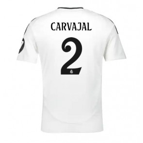 Real Madrid Daniel Carvajal #2 Hjemmebanetrøje 2024-25 Kort ærmer